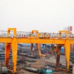 A model Double Girder box Gantry hook Crane on sale