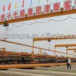 synchronous lifting crane for long rail