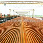 CE 100m-500m long rail site or railway welding site used group crane orcrane group