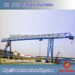 Electric single girder portal crane