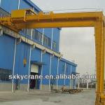 2T BMH Model Semi-gantry Crane with Electric Hoist-