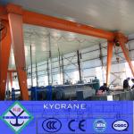 light duty electric hoist single girder workshop gantry crane 10ton