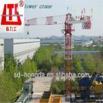 flat top building tower crane CE approved QTP100(5515)-
