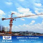 10 Tons topkit Tower Crane Q6015 (QTZ125)with CE