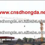 flat-top, multi-speed, stepless-speed Tower Crane QTZ80-160(6T 8T 10T)