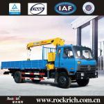 Dong feng crane tipper truck EQ5168JSQL-