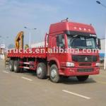 HOWO 16 Tons Cargo Crane Truck