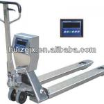 Hydraulic weighing pallet truck-