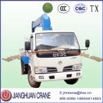 China Manufacturer Hydraulic Telescopic Articulating crane 5ton mounted with Dongfeng brand truck 4x2