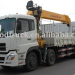 Dongfeng 8*4 16T truck mounted crane