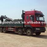12Tons knuckle boom truck mounted with crane