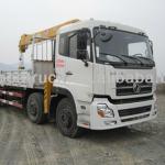 Dongfeng 6x2 telescopic boom truck mounted crane-