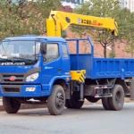 5 tons Trucks with Hydraulic Crane Arm Factory Price USD16000
