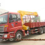 foton 6x4 10t truck mounted crane