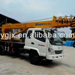 Famous YUGONG brand all rotation and all terrain 2013 NEW model 8ton truck crane (YGQY8H)