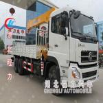 10 ton Dongfeng truck mounted crane