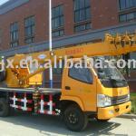 10ton telescopic boom truck mounted crane