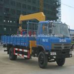 6 ton Dongfeng truck mounted crane