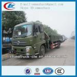 Dongfeng 4X2 180hp crane truck boom truck 4 ton kuncle boom truck