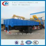Dongfeng 4x2 170hp boom truck crane 6.3tons for sales