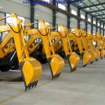 Supply China Popular High Quality Hot sales Hydraulic mini wheel excavator with ISO9001