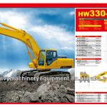 Full hydraulic crawler excavator HW330