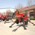 Mini excavator/ wheel backhoe for tractor-