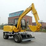Famous brand and new full hydraulic 6ton wheel excavator 4WD( WYL65x4--8)