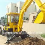 Hydraulic 45C wheel excavator-