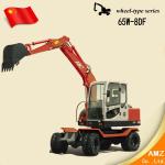 AMZ 65W-8DF wheel-type excavator ( 6ton )-