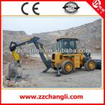 New type WZ30-25 tractor with front end loader and backhoe