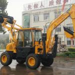 Cheap mini backhoe tractor with loader and excavator