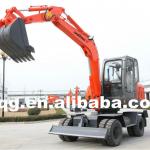 Low Price New Wheel Excavator(Made In China) 0.5m3 For Sale