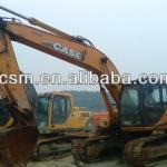 CASE 210 with hammer exporting Japanese machines used excavator