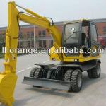 New full hydraulic 6ton wheel excavator 4WD( WYL65x4--8)