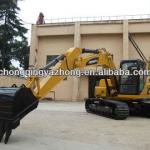 Crawler Excavator 15 Tons SW150E / 15 tons Operation Weight + 0.5m3 / CUMMINS 85.4kw Engine + KAWASAKI swing motor