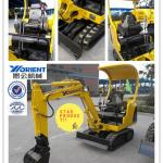 Best sales!! Mini digger/excavator with0.05m3 bucket, Yanmar engine, pilot control, rubber track, low price