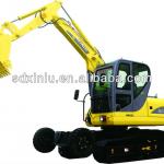 wheel-crawler excavator-