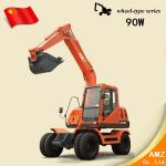 AMZ 90W wheel-type excavator (9 ton)