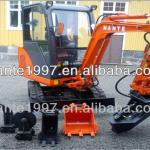 MINI HYDRAULIC VOLVE NANTE 1.5 TON CRAWLER TRACK EXCAVATOR-