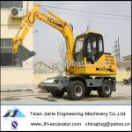 7Ton Wheel excavator bucket capacity 0.35M3