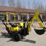 Hot sale Mini driving towable backhoe 13-22HP Mini driving towable backhoe