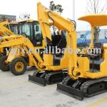 Mini 1 ton, small size crawler/tracked excavator with good price for digging of agricluture