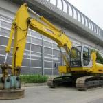 Old Backhoe SH 220 LC - 3 Sumitomo Japan / Link cab , Crawler type , 2002