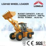 Mini loader lonking mini loader for sale LG816D(1.6tons loader)