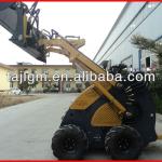mini skid steer loader,with 21/23hp imported engine,with different attachment:auger,fork,bucket,etc