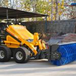 Mini skid loader with 4 in 1 bucket CE