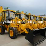 articulated mini backhoe loader