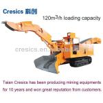 120CBM/H hydraulic crawler mining mucking loader