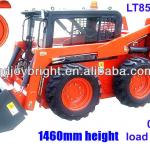 LT850 short skid steer loader,compact bulldozer in shipyard,1460mm height-
